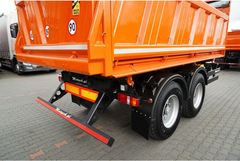 Remorque benne Meiller WYWROTKA 3 STRONNA / PRZYCZEPA TANDEM / OŚ PODNOSZONA / SAF: photos 13