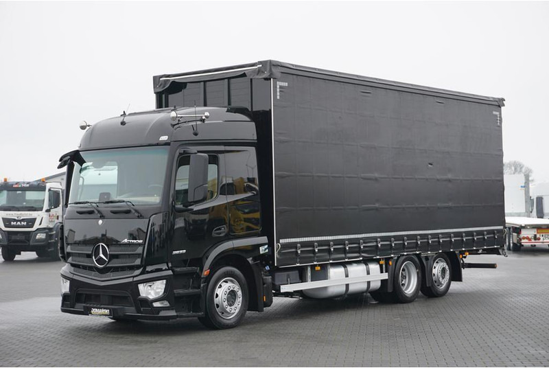 Mercedes-Benz ACTROS / 2533 / ACC / E 6 / FIRANKA / ŁAD. 15 450 KG / 19 PALET - Camion à rideaux coulissants: photos 2 Mercedes-Benz ACTROS / 2533 / ACC / E 6 / FIRANKA / ŁAD. 15 450 KG / 19 PALET - Camion à rideaux coulissants: photos 2