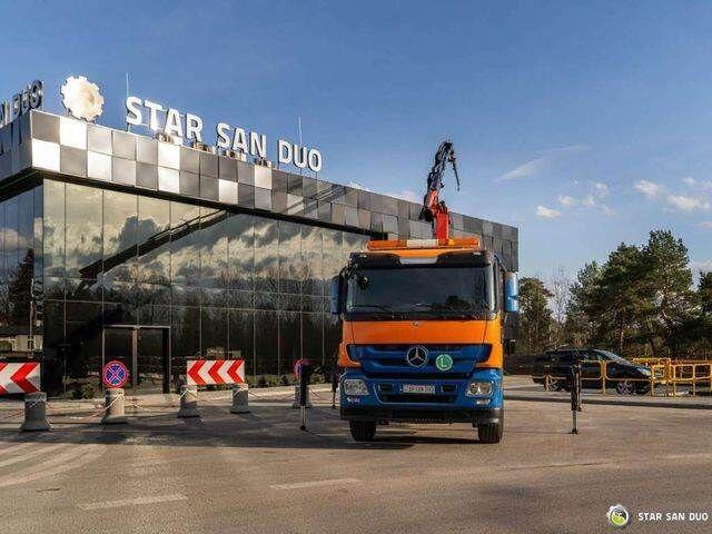 Mercedes-Benz ACTROS 2541 6x2 Palfinger PK 34002 Crane Winch - Camion plateau, Camion grue: photos 4 Mercedes-Benz ACTROS 2541 6x2 Palfinger PK 34002 Crane Winch - Camion plateau, Camion grue: photos 4