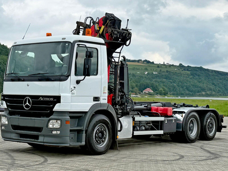 Mercedes-Benz ACTROS 2541 ABROLLKIPPER EPSILON E140Z81 TOP - Camion ampliroll, Camion grue: photos 4 Mercedes-Benz ACTROS 2541 ABROLLKIPPER EPSILON E140Z81 TOP - Camion ampliroll, Camion grue: photos 4