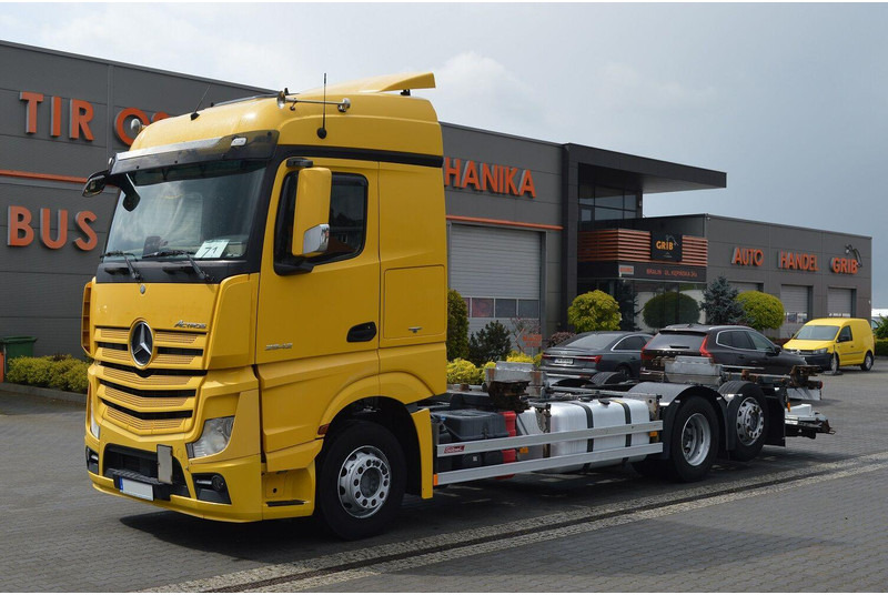 Mercedes-Benz ACTROS 2542 EURO 6 BDF SWAP CHASSIS - Châssis cabine: photos 1 Mercedes-Benz ACTROS 2542 EURO 6 BDF SWAP CHASSIS - Châssis cabine: photos 1
