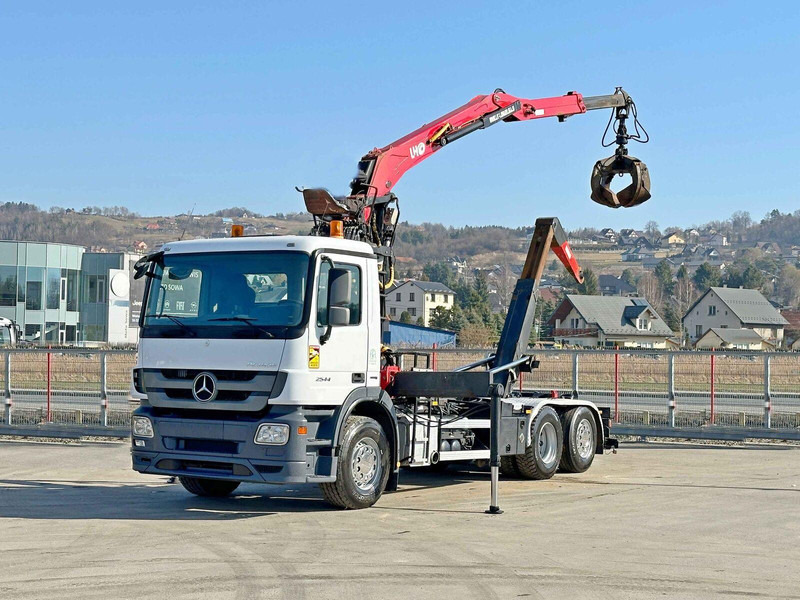 Mercedes-Benz ACTROS 2544 * ABROLLKIPPER * LHO L190Z(78) * TOP - Camion ampliroll, Camion grue: photos 2 Mercedes-Benz ACTROS 2544 * ABROLLKIPPER * LHO L190Z(78) * TOP - Camion ampliroll, Camion grue: photos 2
