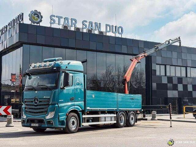 Mercedes-Benz ACTROS 2545 6x2 Palfinger PK 16001 HDS Crane en crédit-bail Mercedes-Benz ACTROS 2545 6x2 Palfinger PK 16001 HDS Crane: photos 7 Mercedes-Benz ACTROS 2545 6x2 Palfinger PK 16001 HDS Crane en crédit-bail Mercedes-Benz ACTROS 2545 6x2 Palfinger PK 16001 HDS Crane: photos 7