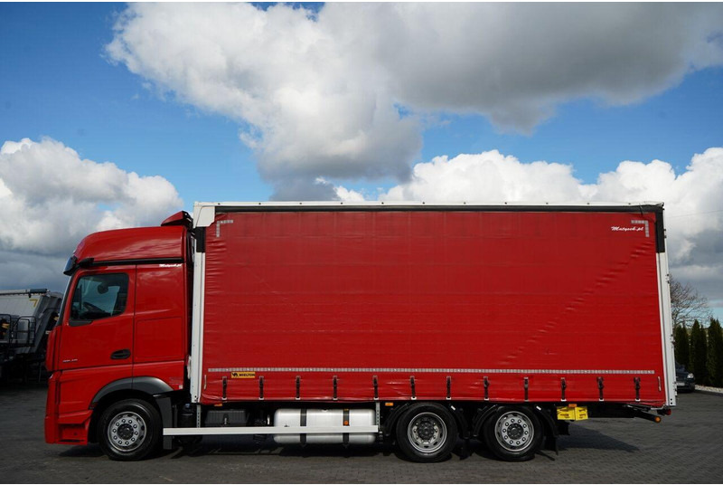 Mercedes-Benz ACTROS 2545 / SOLÓWKA / 6x2 / OŚ PODNOSZONA / BIG SPACE / WIELT - Camion à rideaux coulissants: photos 2 Mercedes-Benz ACTROS 2545 / SOLÓWKA / 6x2 / OŚ PODNOSZONA / BIG SPACE / WIELT - Camion à rideaux coulissants: photos 2