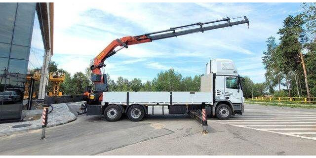 Mercedes-Benz ACTROS 2546 6x2 Palfinger PK 50002 EURO 5 Cran - Camion plateau, Camion grue: photos 4 Mercedes-Benz ACTROS 2546 6x2 Palfinger PK 50002 EURO 5 Cran - Camion plateau, Camion grue: photos 4
