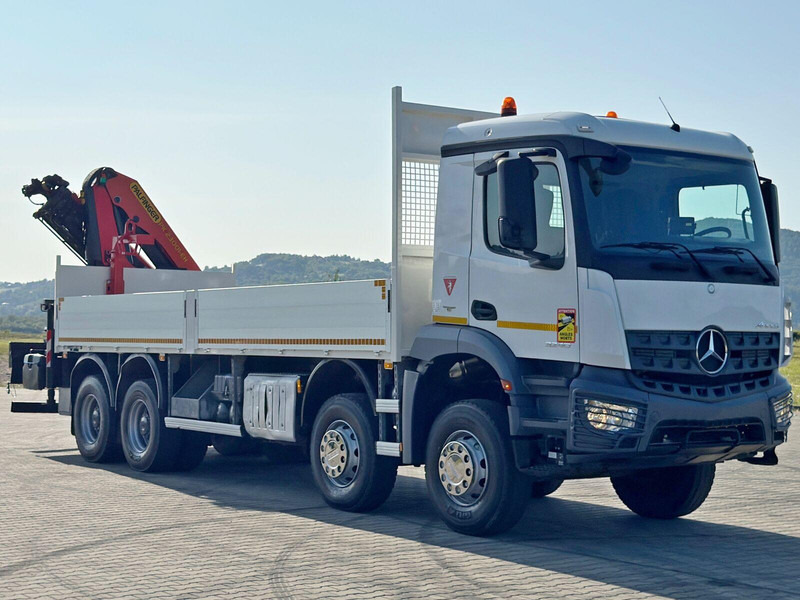 Mercedes-Benz ACTROS 3240 * PK 23001 - EH C+ FUNK / 8x4 * TOP - Camion plateau, Camion grue: photos 4 Mercedes-Benz ACTROS 3240 * PK 23001 - EH C+ FUNK / 8x4 * TOP - Camion plateau, Camion grue: photos 4