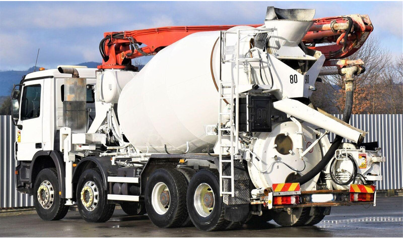 Mercedes-Benz ACTROS 3241* Betonpumpe 21m *8x4 * Top Zustand - Camion pompe: photos 5 Mercedes-Benz ACTROS 3241* Betonpumpe 21m *8x4 * Top Zustand - Camion pompe: photos 5