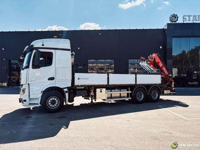 Mercedes-Benz ACTROS 3351 NEW 6x4 Fassi F485 Crane - Camion plateau, Camion grue: photos 5 Mercedes-Benz ACTROS 3351 NEW 6x4 Fassi F485 Crane - Camion plateau, Camion grue: photos 5