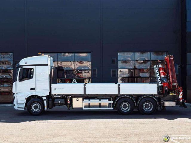 Mercedes-Benz ACTROS 3351 NEW 6x4 Fassi F485 Crane - Camion plateau, Camion grue: photos 3 Mercedes-Benz ACTROS 3351 NEW 6x4 Fassi F485 Crane - Camion plateau, Camion grue: photos 3