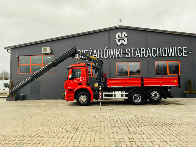 Camion benne, Camion grue Mercedes-Benz AROCS 2532 // E6 // wywrotka 3-Stronna + PALFINGER PK 14001-EH /: photos 9 Camion benne, Camion grue Mercedes-Benz AROCS 2532 // E6 // wywrotka 3-Stronna + PALFINGER PK 14001-EH /: photos 9