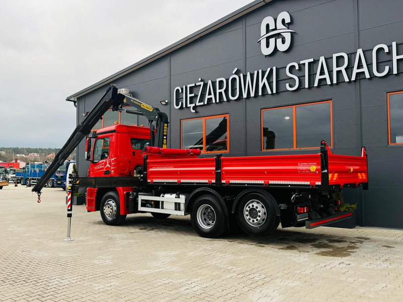 Camion benne, Camion grue Mercedes-Benz AROCS 2532 // E6 // wywrotka 3-Stronna + PALFINGER PK 14001-EH /: photos 10 Camion benne, Camion grue Mercedes-Benz AROCS 2532 // E6 // wywrotka 3-Stronna + PALFINGER PK 14001-EH /: photos 10
