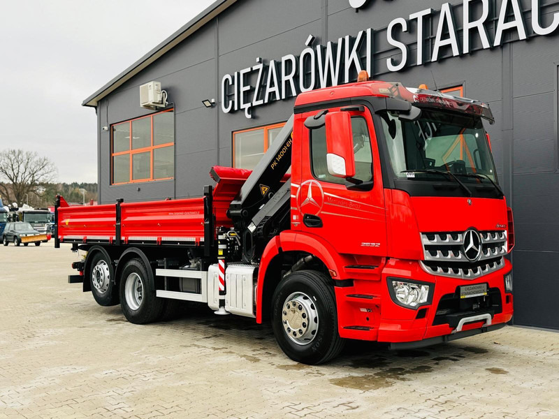 Camion benne, Camion grue Mercedes-Benz AROCS 2532 // E6 // wywrotka 3-Stronna + PALFINGER PK 14001-EH /: photos 7 Camion benne, Camion grue Mercedes-Benz AROCS 2532 // E6 // wywrotka 3-Stronna + PALFINGER PK 14001-EH /: photos 7