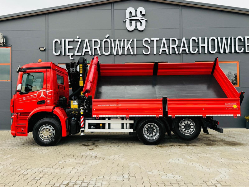 Camion benne, Camion grue Mercedes-Benz AROCS 2532 // E6 // wywrotka 3-Stronna + PALFINGER PK 14001-EH /: photos 19 Camion benne, Camion grue Mercedes-Benz AROCS 2532 // E6 // wywrotka 3-Stronna + PALFINGER PK 14001-EH /: photos 19
