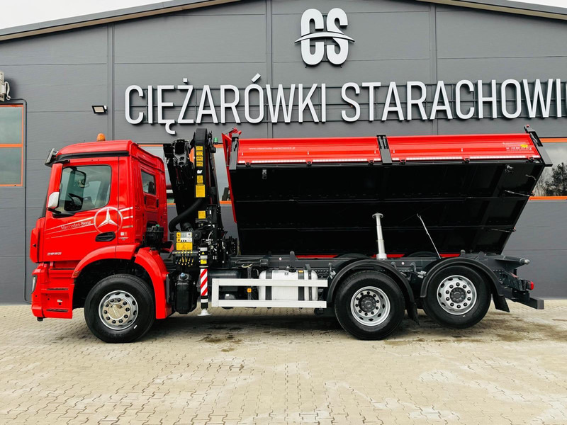 Camion benne, Camion grue Mercedes-Benz AROCS 2532 // E6 // wywrotka 3-Stronna + PALFINGER PK 14001-EH /: photos 16 Camion benne, Camion grue Mercedes-Benz AROCS 2532 // E6 // wywrotka 3-Stronna + PALFINGER PK 14001-EH /: photos 16