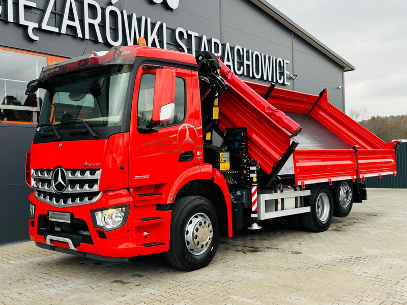 Camion benne, Camion grue Mercedes-Benz AROCS 2532 // E6 // wywrotka 3-Stronna + PALFINGER PK 14001-EH /: photos 18 Camion benne, Camion grue Mercedes-Benz AROCS 2532 // E6 // wywrotka 3-Stronna + PALFINGER PK 14001-EH /: photos 18