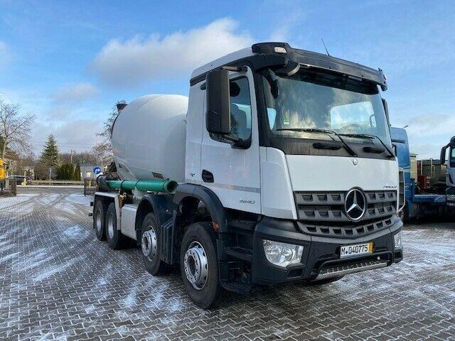 Mercedes-Benz AROCS 3240 - Camion malaxeur: photos 3 Mercedes-Benz AROCS 3240 - Camion malaxeur: photos 3