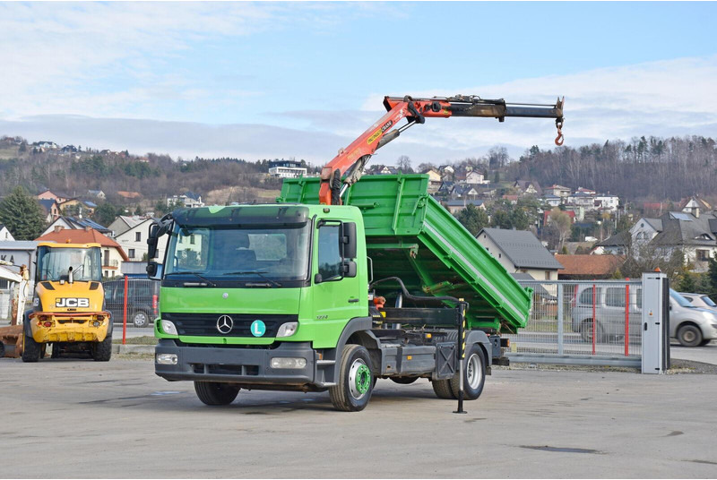 Mercedes-Benz ATEGO 1224 - Camion benne, Camion grue: photos 2 Mercedes-Benz ATEGO 1224 - Camion benne, Camion grue: photos 2