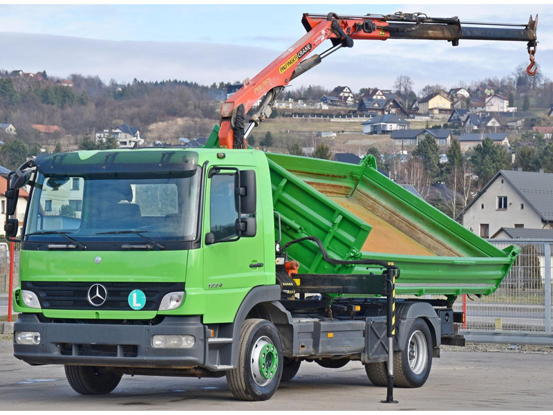 Mercedes-Benz ATEGO 1224 - Camion benne, Camion grue: photos 3 Mercedes-Benz ATEGO 1224 - Camion benne, Camion grue: photos 3