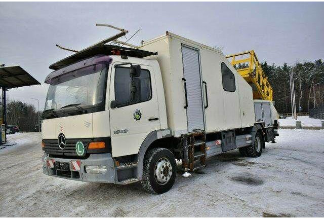 Mercedes-Benz ATEGO 1323 PK 8000T RAIL Platform - Camion avec nacelle: photos 2 Mercedes-Benz ATEGO 1323 PK 8000T RAIL Platform - Camion avec nacelle: photos 2
