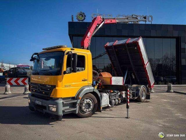 Mercedes-Benz AXOR 1824 4x2 HMF 975 HDS Crane Rotator Kipper - Camion benne, Camion grue: photos 4 Mercedes-Benz AXOR 1824 4x2 HMF 975 HDS Crane Rotator Kipper - Camion benne, Camion grue: photos 4