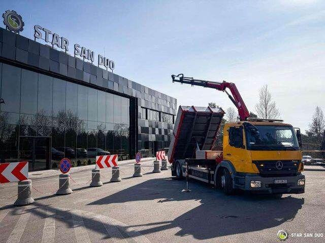 Mercedes-Benz AXOR 1824 4x2 HMF 975 HDS Crane Rotator Kipper - Camion benne, Camion grue: photos 5 Mercedes-Benz AXOR 1824 4x2 HMF 975 HDS Crane Rotator Kipper - Camion benne, Camion grue: photos 5
