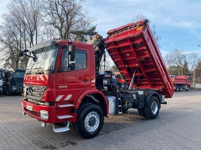 Mercedes-Benz AXOR 1829 - Camion benne, Camion grue: photos 2 Mercedes-Benz AXOR 1829 - Camion benne, Camion grue: photos 2