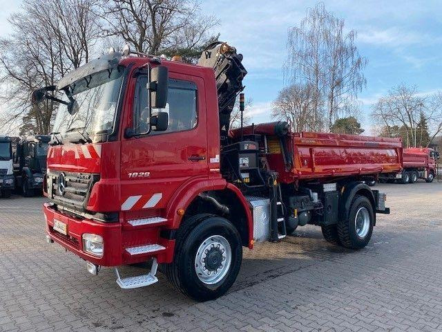 Mercedes-Benz AXOR 1829 - Camion benne, Camion grue: photos 4 Mercedes-Benz AXOR 1829 - Camion benne, Camion grue: photos 4