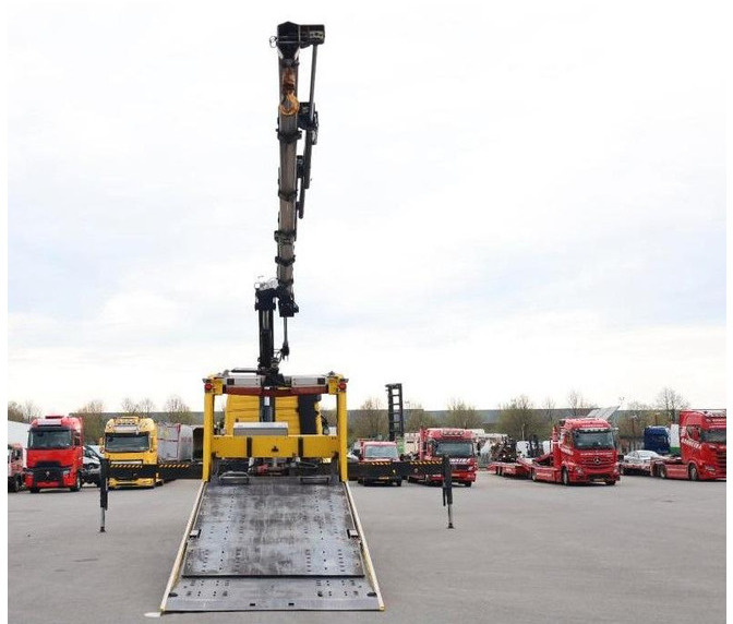 Camion porte-voitures Mercedes-Benz Actros 2532 Vehicle transporter + crane Hiab 477EP-5 HiPro 6x2: photos 7 Camion porte-voitures Mercedes-Benz Actros 2532 Vehicle transporter + crane Hiab 477EP-5 HiPro 6x2: photos 7