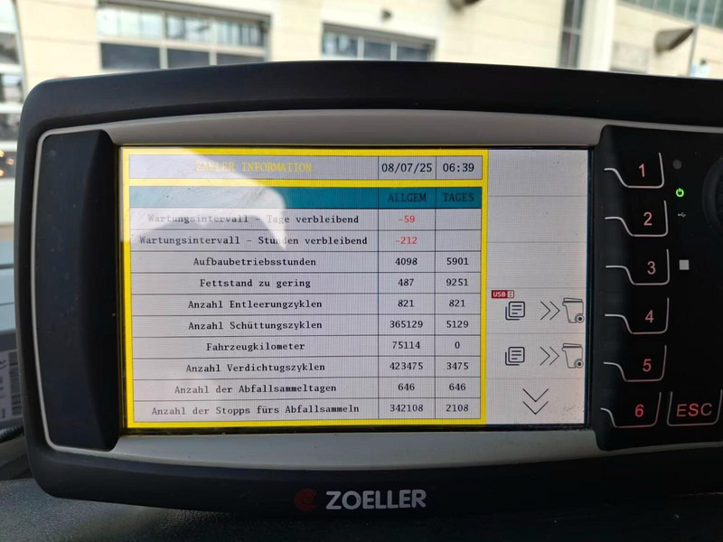 Mercedes-Benz Actros 2536 - Garbage truck en crédit-bail Mercedes-Benz Actros 2536 - Garbage truck: photos 11 Mercedes-Benz Actros 2536 - Garbage truck en crédit-bail Mercedes-Benz Actros 2536 - Garbage truck: photos 11