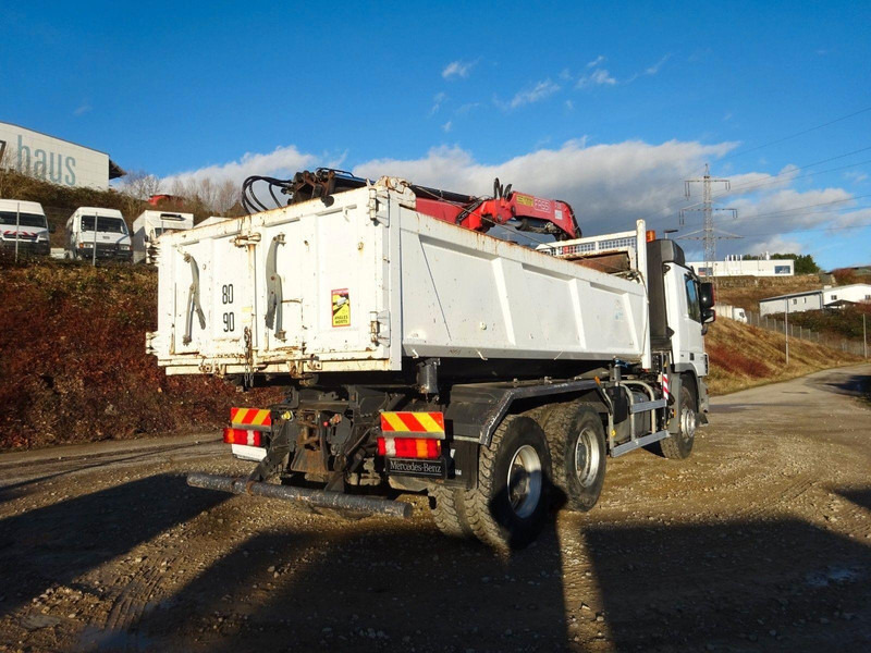 Mercedes-Benz Actros 3336 6x4 Three sided Tipper + Crane FASSI F155A.0.22 - Camion benne, Camion grue: photos 4 Mercedes-Benz Actros 3336 6x4 Three sided Tipper + Crane FASSI F155A.0.22 - Camion benne, Camion grue: photos 4
