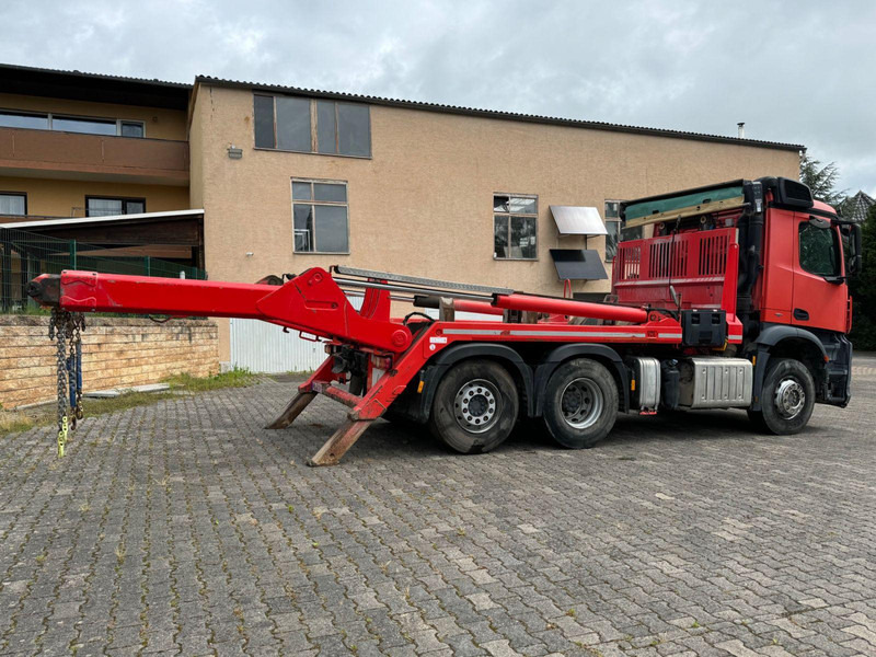 Mercedes-Benz Arocs 2536 BL 6x2/Funkfernbe./VDL-ASK 18 TK - Camion porte-conteneur/ Caisse mobile, Camion grue: photos 4 Mercedes-Benz Arocs 2536 BL 6x2/Funkfernbe./VDL-ASK 18 TK - Camion porte-conteneur/ Caisse mobile, Camion grue: photos 4