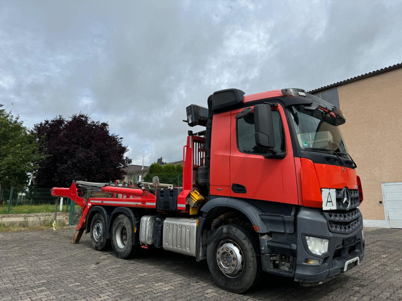 Mercedes-Benz Arocs 2536 BL 6x2/Funkfernbe./VDL-ASK 18 TK - Camion porte-conteneur/ Caisse mobile, Camion grue: photos 2 Mercedes-Benz Arocs 2536 BL 6x2/Funkfernbe./VDL-ASK 18 TK - Camion porte-conteneur/ Caisse mobile, Camion grue: photos 2