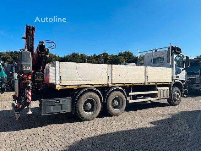 Mercedes-Benz Arocs 2636 - Flatbed truck + crane - Camion plateau, Camion grue: photos 5 Mercedes-Benz Arocs 2636 - Flatbed truck + crane - Camion plateau, Camion grue: photos 5
