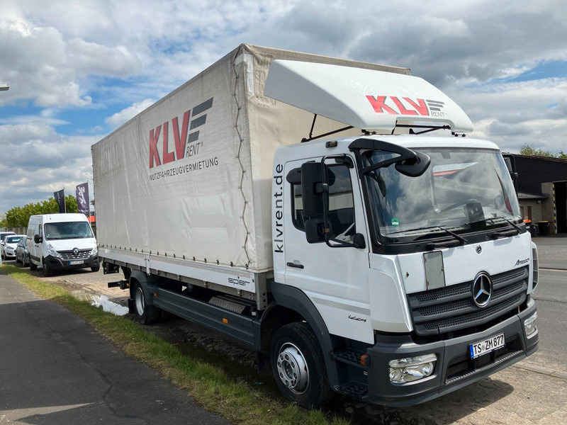 Mercedes-Benz Atego 1224 L Plane LBW AHK - Camion à rideaux coulissants: photos 1 Mercedes-Benz Atego 1224 L Plane LBW AHK - Camion à rideaux coulissants: photos 1