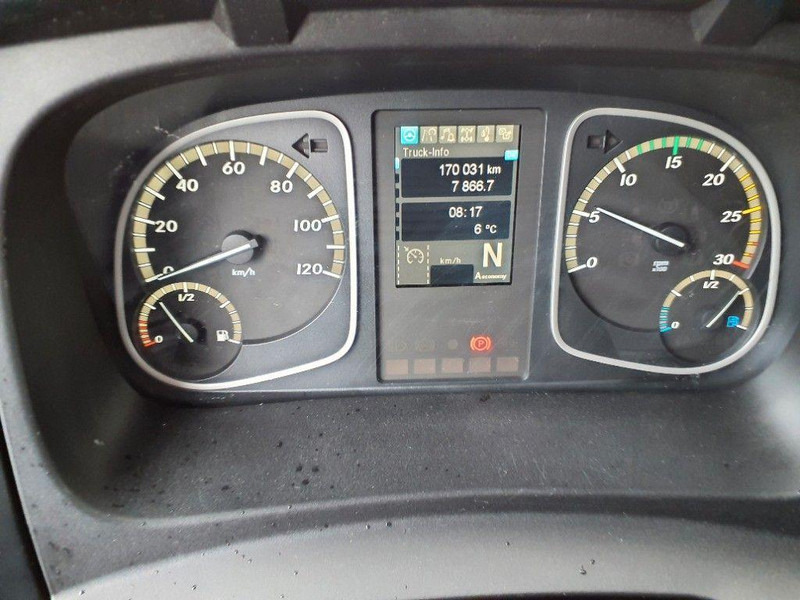 Camion à rideaux coulissants Mercedes-Benz Atego 1224 L Plane LBW AHK: photos 11