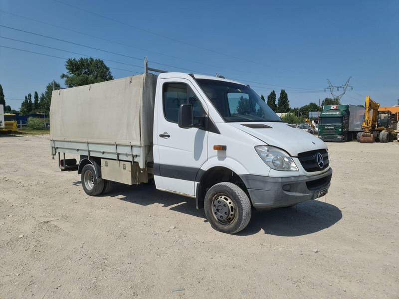 Mercedes-Benz Sprinter 519 CDi 4x4x - Pritsche+Plane - Utilitaire rideaux coulissants (PLSC): photos 1 Mercedes-Benz Sprinter 519 CDi 4x4x - Pritsche+Plane - Utilitaire rideaux coulissants (PLSC): photos 1