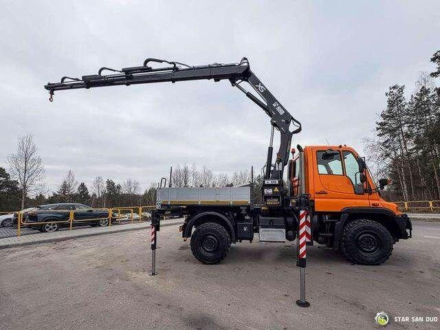 Mercedes-Benz UNIMOG U300 4x4 HIAB 122 D-3 CRANE - Camion benne, Camion grue: photos 4 Mercedes-Benz UNIMOG U300 4x4 HIAB 122 D-3 CRANE - Camion benne, Camion grue: photos 4