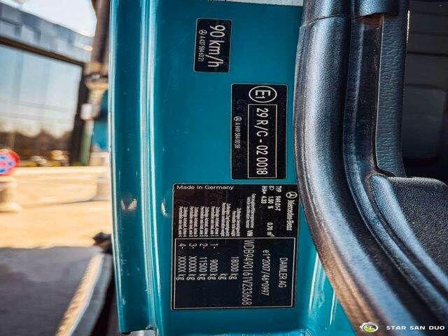 Châssis cabine, Camion grue Mercedes-Benz Zetros 1833 4x4 Kipper Camper Chassis: photos 11