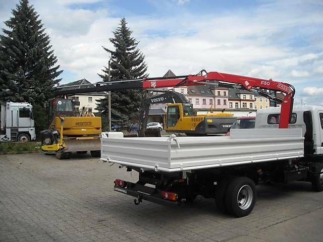 Mitsubishi Fuso Canter 7C15 - Tipper+crane - Camion benne, Camion grue: photos 2 Mitsubishi Fuso Canter 7C15 - Tipper+crane - Camion benne, Camion grue: photos 2