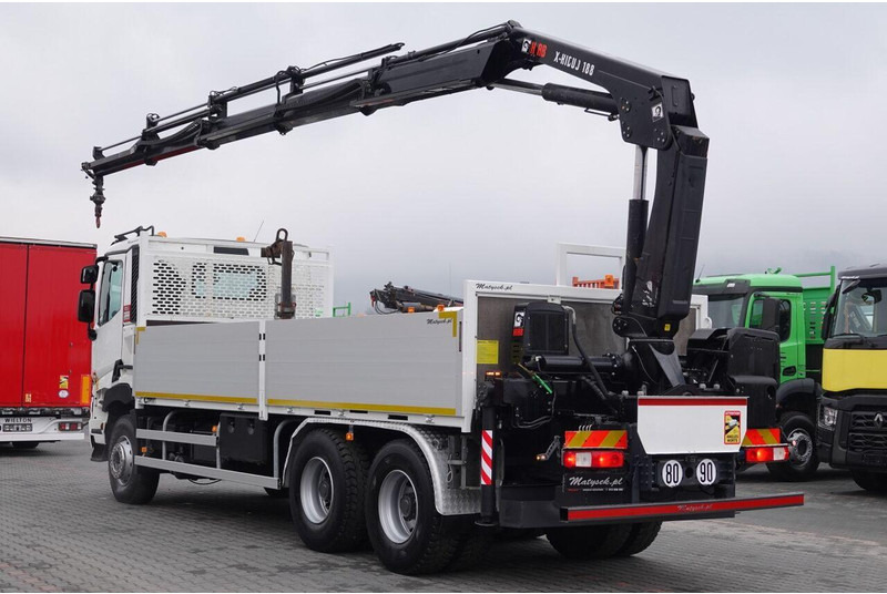 Renault C 380 / 6x4 / SKRZYNIOWY 6,6 m / + HDS HIAB 188 x-hiduo wysów: 1 - Camion plateau, Camion grue: photos 3 Renault C 380 / 6x4 / SKRZYNIOWY 6,6 m / + HDS HIAB 188 x-hiduo wysów: 1 - Camion plateau, Camion grue: photos 3