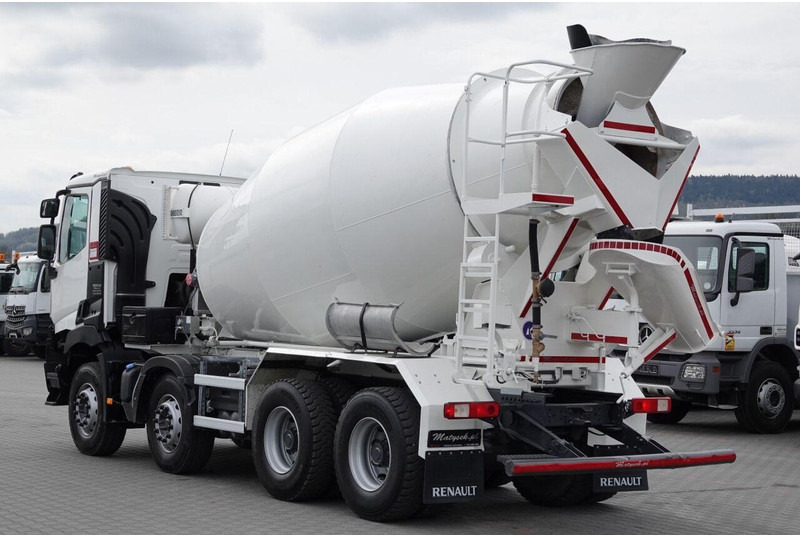 Renault C 380 / 8X4 / BETONOMIESZARKA / GRUSZKA / LIEBHERR 9 M3 / EURO 6 - Camion malaxeur: photos 3 Renault C 380 / 8X4 / BETONOMIESZARKA / GRUSZKA / LIEBHERR 9 M3 / EURO 6 - Camion malaxeur: photos 3