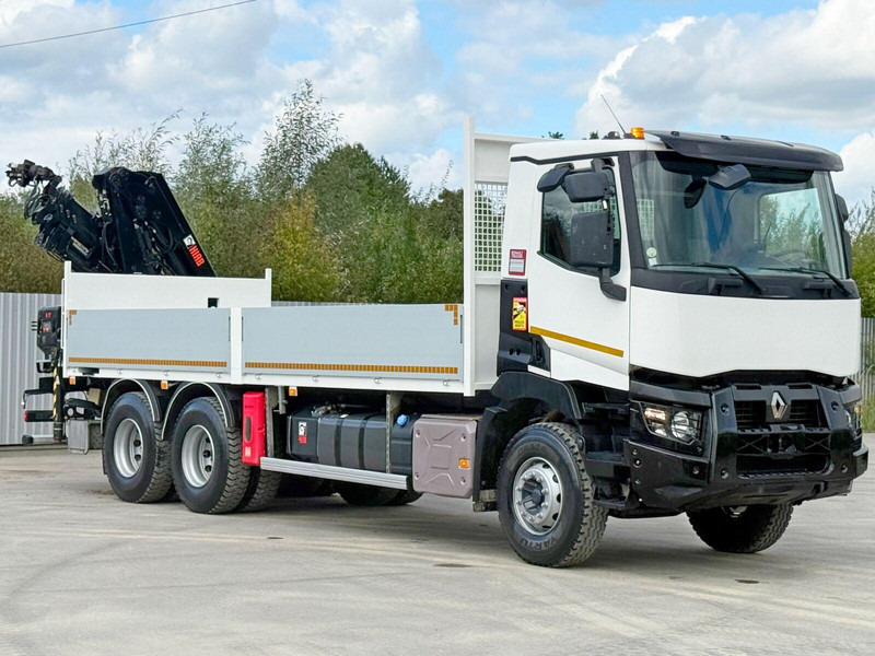 Renault C 430 *HIAB X - HIPRO 192 ES -4 + FUNK* 6x4 - Camion plateau, Camion grue: photos 4 Renault C 430 *HIAB X - HIPRO 192 ES -4 + FUNK* 6x4 - Camion plateau, Camion grue: photos 4