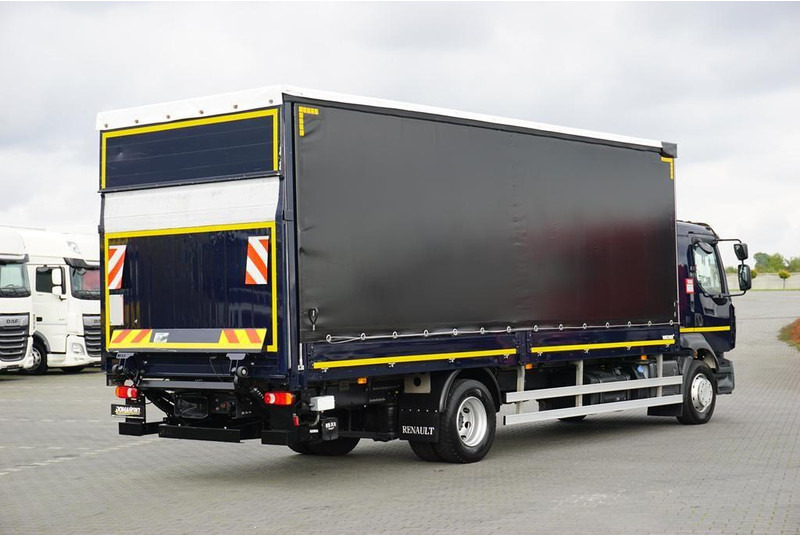 Renault D 16 / 280 / ACC / E 6 / BURTOFIRANKA + WINDA / ŁAD. 8 580 KG / - Camion à rideaux coulissants: photos 5 Renault D 16 / 280 / ACC / E 6 / BURTOFIRANKA + WINDA / ŁAD. 8 580 KG / - Camion à rideaux coulissants: photos 5