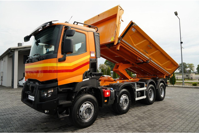 Renault K 480 / 8x4 / WYWROTKA DWUSTRONNA / HYDROBURTA / KLAPODRZWI / S - Camion benne: photos 2 Renault K 480 / 8x4 / WYWROTKA DWUSTRONNA / HYDROBURTA / KLAPODRZWI / S - Camion benne: photos 2