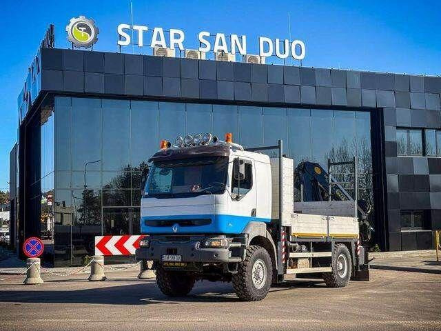 Renault KERAX 270 4x4 PALFINGER PK 16502 CRANE WINCH - Camion plateau, Camion grue: photos 5 Renault KERAX 270 4x4 PALFINGER PK 16502 CRANE WINCH - Camion plateau, Camion grue: photos 5
