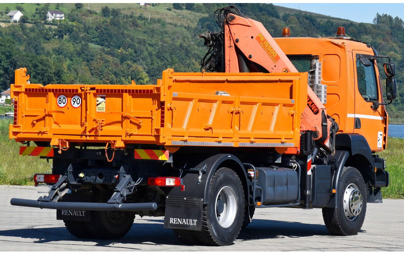 Camion benne, Camion grue Renault KERAX 370: photos 6 Camion benne, Camion grue Renault KERAX 370: photos 6