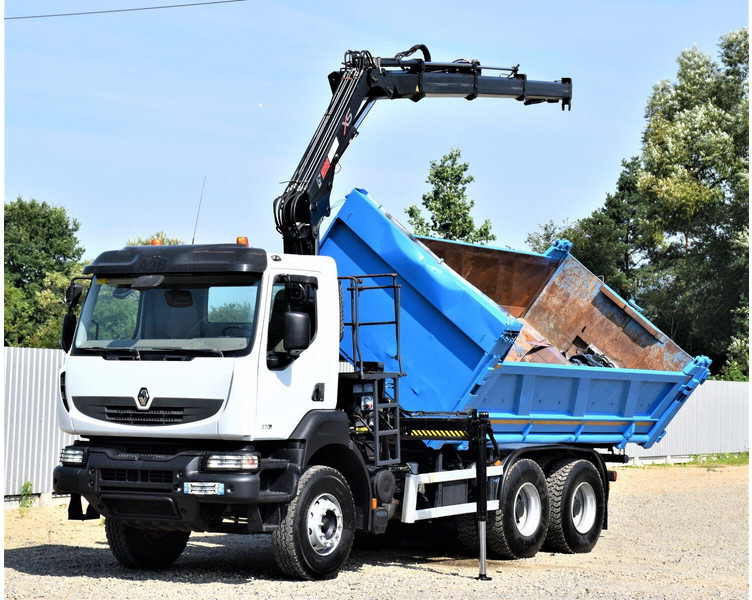 Renault KERAX 370 DXI - Camion benne, Camion grue: photos 3 Renault KERAX 370 DXI - Camion benne, Camion grue: photos 3