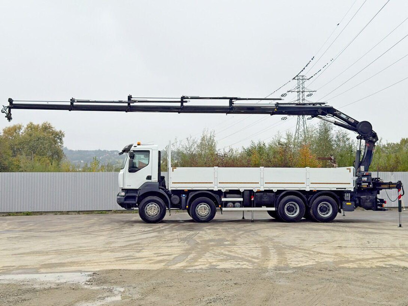 Renault KERAX 430 * HIAB 211 EP-5 HIDUO /FUNK *8x4 - Camion plateau, Camion grue: photos 5 Renault KERAX 430 * HIAB 211 EP-5 HIDUO /FUNK *8x4 - Camion plateau, Camion grue: photos 5