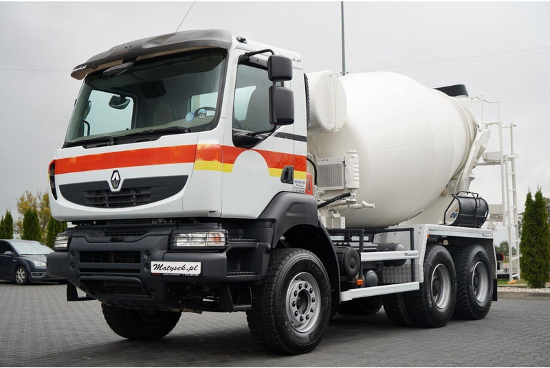 Renault KERAX 460 / 6x4 / BETONOMIESZARKA 7m3 / AUTOMAT / E5 EEV - Camion malaxeur: photos 3 Renault KERAX 460 / 6x4 / BETONOMIESZARKA 7m3 / AUTOMAT / E5 EEV - Camion malaxeur: photos 3