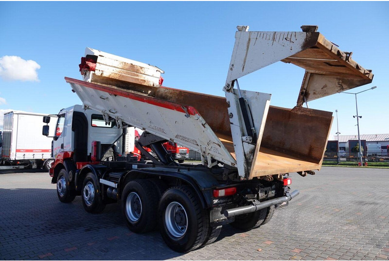 Renault KERAX 480 / 8x4 / WYWROTKA / HYDROBURTA / HYDROKLAPA / BORDMATIC - Camion benne: photos 2 Renault KERAX 480 / 8x4 / WYWROTKA / HYDROBURTA / HYDROKLAPA / BORDMATIC - Camion benne: photos 2